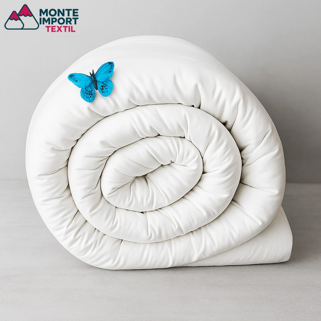 Rellenos nórdicos para hostelería con exterior 100% algodón y fibra hueca – Monte Import Textil