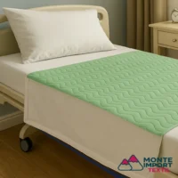 empapador de 4 capas impermeable para adultos para cama de hospital o residencia, ideal para hostelería y sanidad